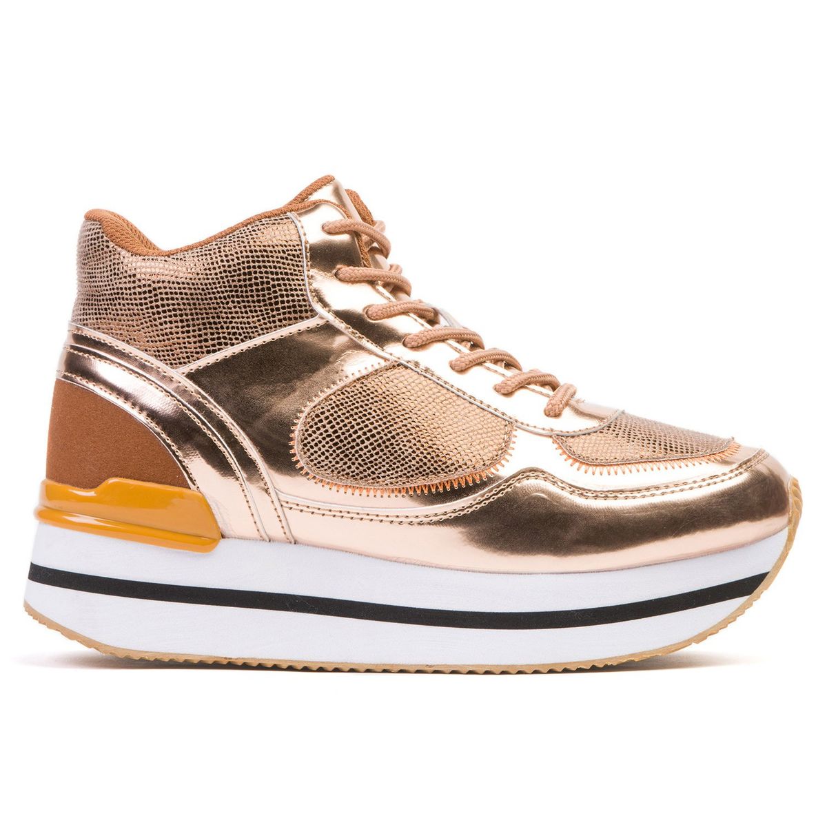 CHANCLETA - Zapatilla Mujer Bronce Caterina Chancleta