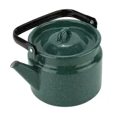 FANTUZZI - Tetera 2 Litros acero esmaltado verde Fundo