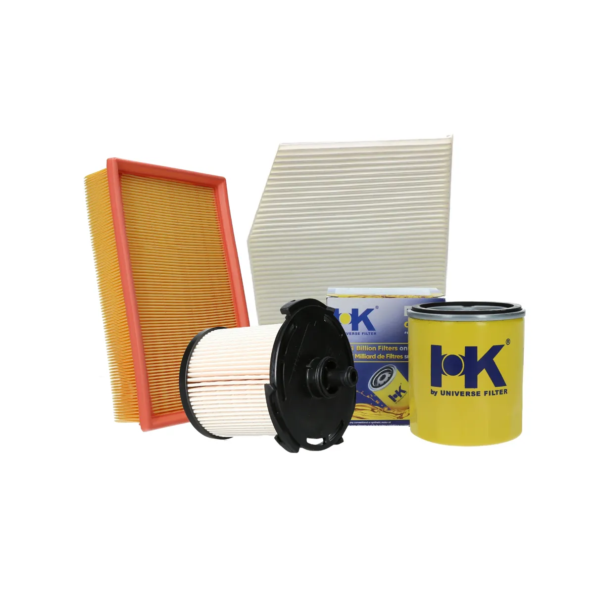 GENERICO - Filtros Aceite+aire+petróleo+polen Ford Transit 2.2 14/17