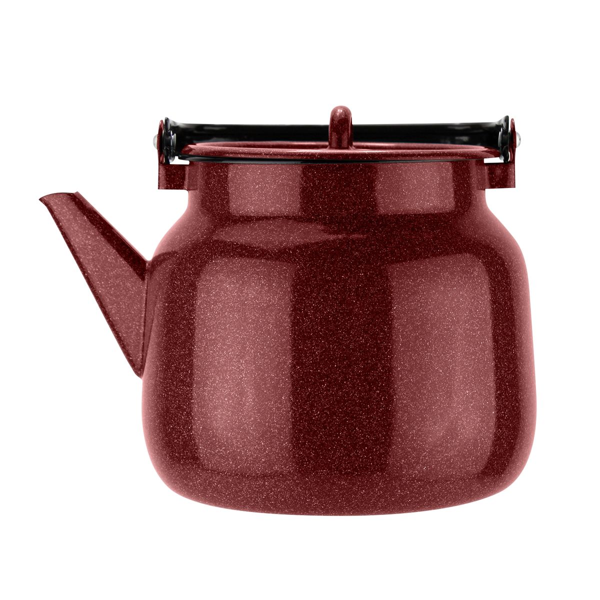 FANTUZZI - Tetera 3,5 Litros acero esmaltado rojo Fundo Fantuzzi