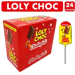 AMBROSOLI - Loly Choc - Paletas De Chocolate (caja Con 24 Unidades)