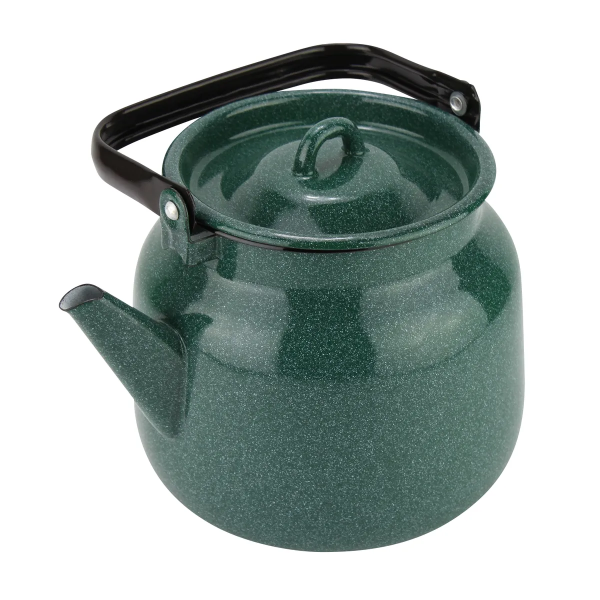 FANTUZZI - Tetera 3,5 Litros acero esmaltado verdeFundo Fantuzzi