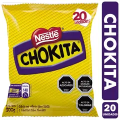 NESTLE - Chokita - Galletas Bañadas En Chocolate (Bolsa Con 20 Uni)