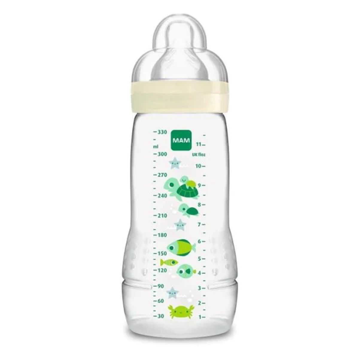 MAM - Mamadera MAM Easy Active Baby 4m 330ml Beige