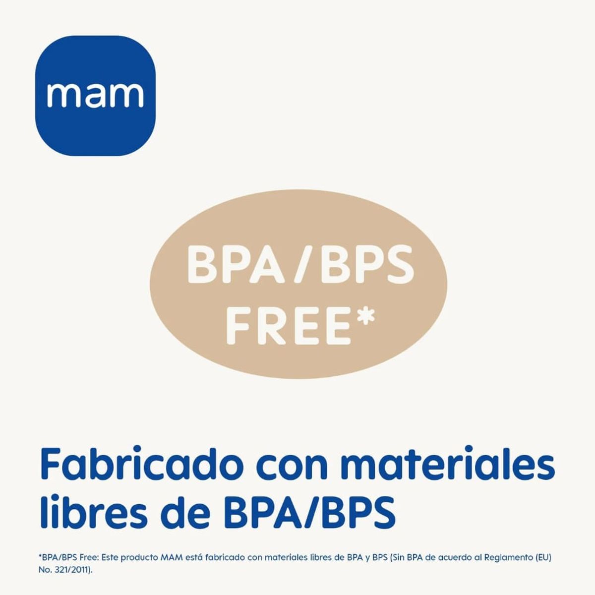 MAM - Mamadera MAM Easy Active Baby 4m 330ml Beige