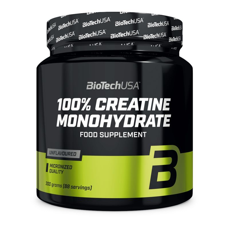 BIOTECH USA - CREATINA MONOHIDRATADA  88 SERVICIOS 300GR - BIOTECHUSA
