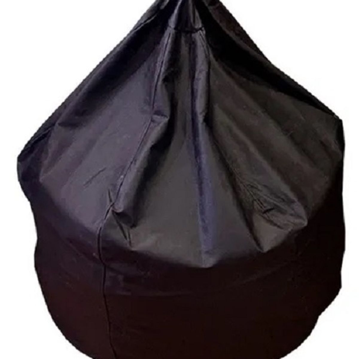 REHUCE - Puff eco cuero tamaño L - Café