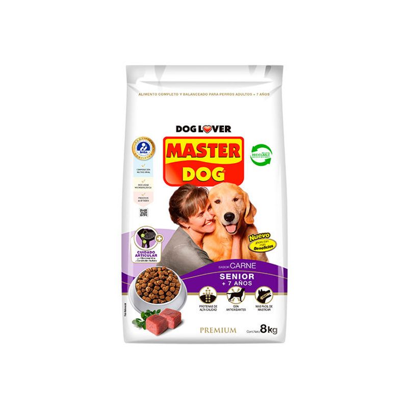 MASTER DOG - Master Dog Alimento Perro Adulto Senior 8 Kg