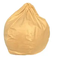 REHUCE - Puff Pera L Gamuza Amarillo