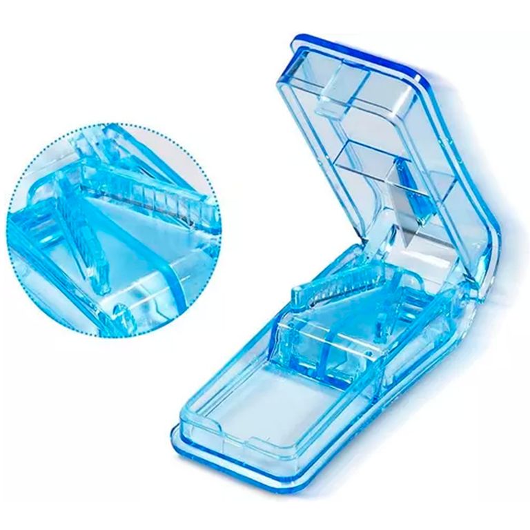 Pastillero Organizador Cortador Divisor Dosificador Pastilla