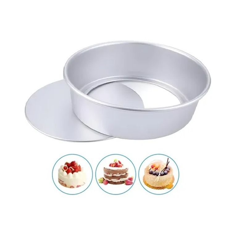 GENERICO - Molde De Aluminio Para Torta Molde Desmontable Molde 26x10cm