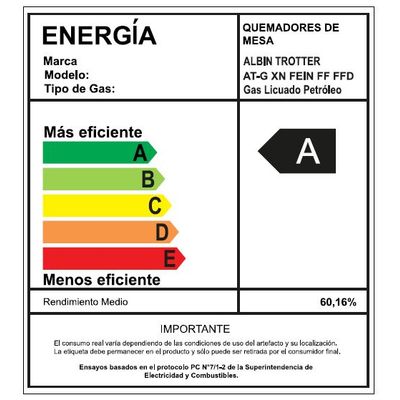 Imagen 2 del producto Encimera Empotrada AT Fein FF FFD gas licuado