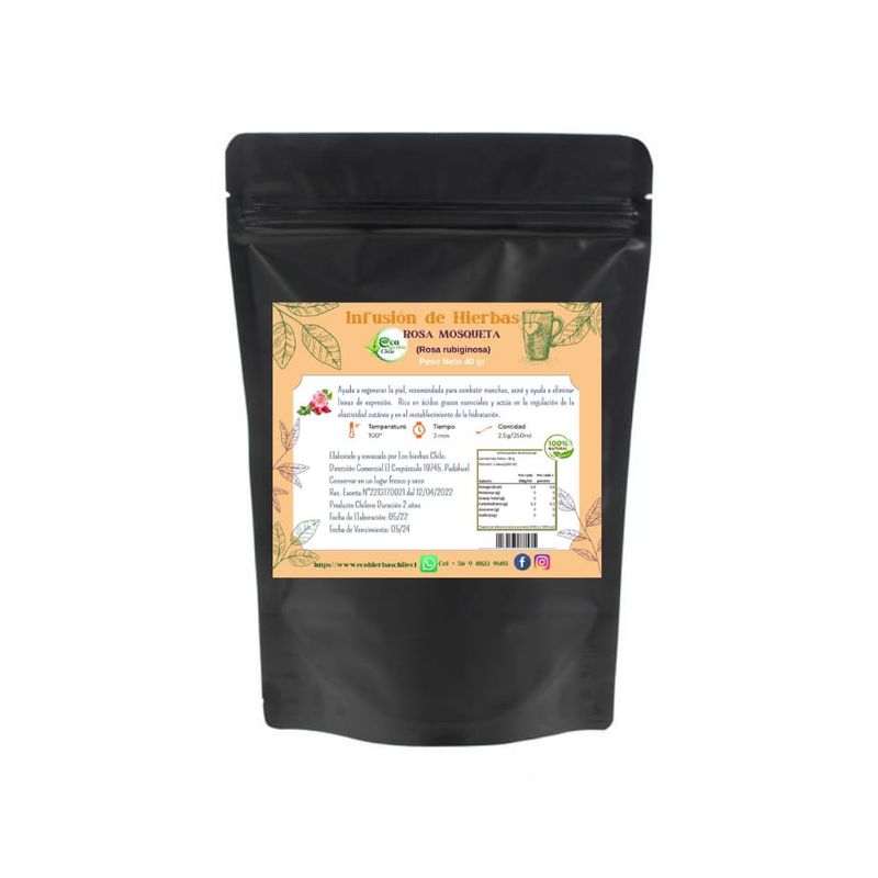 GENERICO - Fruto Rosa Mosqueta uso en Té e Infusiones 40 gramos