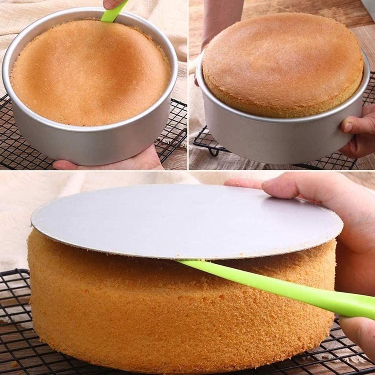 PASTELERIUSCL - Molde De Aluminio Para Torta Molde Desmontable Molde 28x10cm