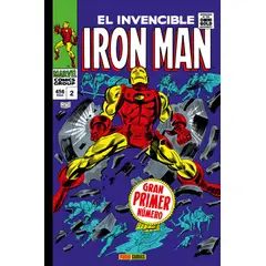 PANINI - Marvel Gold Iron Man ¡Por La Fuerza De Las Arm4