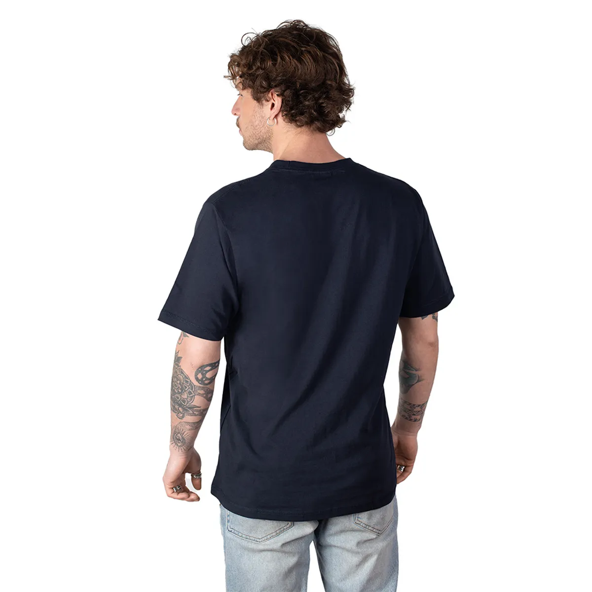 LENGA - Polera Hombre Manga Corta Con Bolsillo Quillay