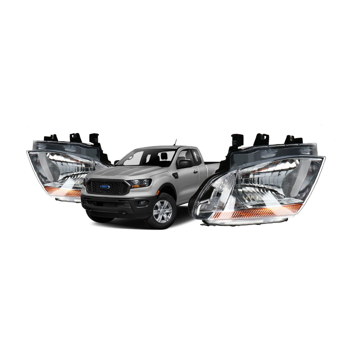 GENERICO - Par Opticos Ford Ranger 2012/2022