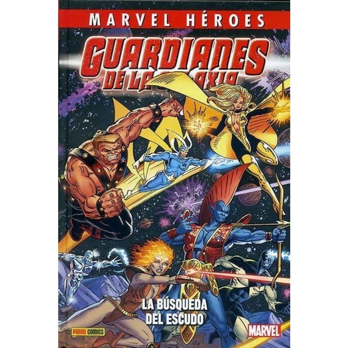 PANINI - Marvel Héroes Guardianes De La Galaxia La Búsqueda Del Escudo