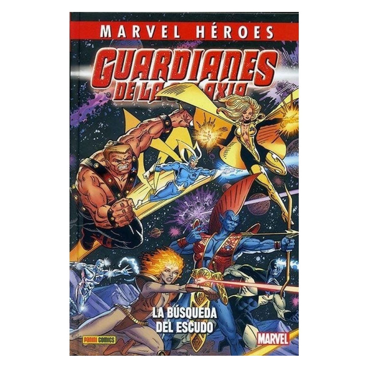 PANINI - Marvel Héroes Guardianes De La Galaxia La Búsqueda Del Escudo