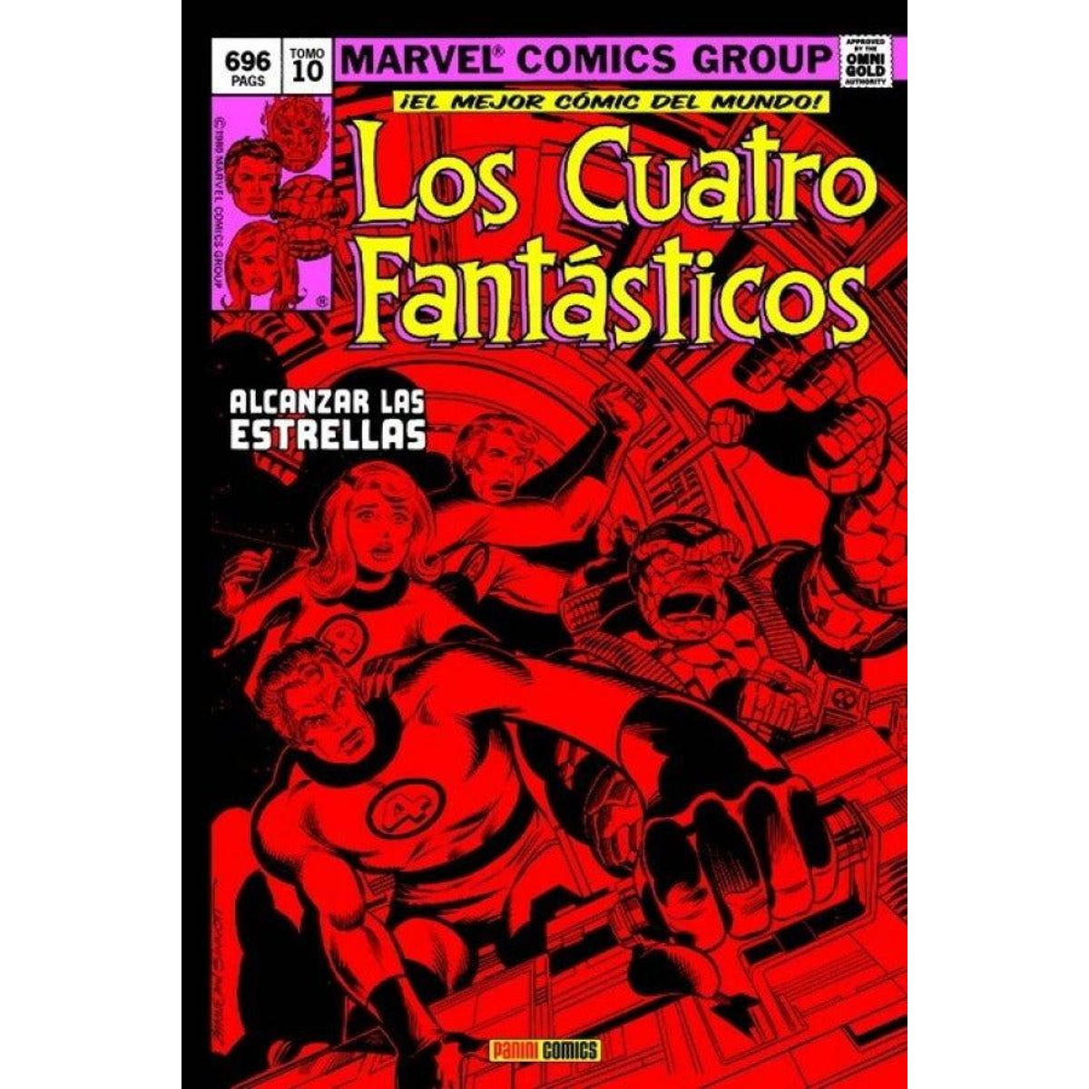 PANINI - Marvel Gold Los Cuatro Fantásticos Alcanzar Las Estrellas
