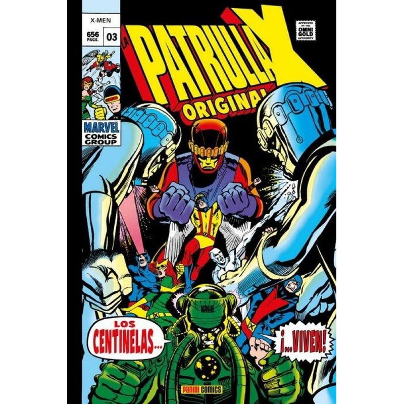 PANINI - Marvel Gold La Patrulla-X Original Los Centinelas ¡Viven