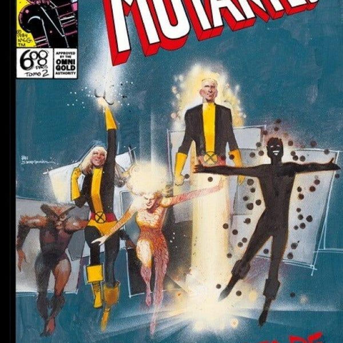 PANINI - Marvel Gold Los Nuevos Mutantes Fiesta De Pijamas