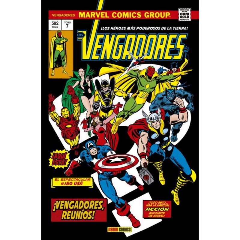 PANINI - Marvel Gold Los Vengadores ¡Vengadores Reuníos