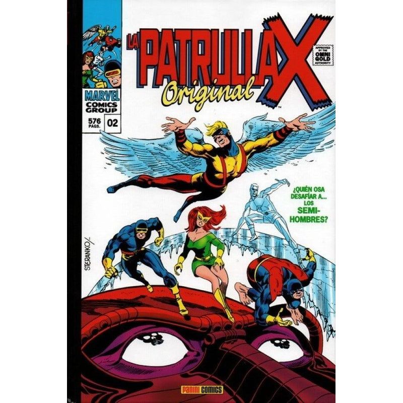 PANINI - Marvel Gold La Patrulla-X Original ¿Quién Osa Desafiar A Los Semi-Hombres