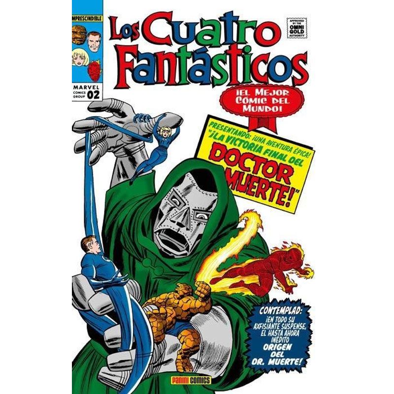 PANINI - Marvel Gold Los Cuatro Fantásticos La Batalla Del Edificio Baxter