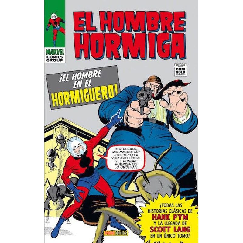 PANINI - Marvel Gold El Hombre Hormiga ¡El Hombre En El Hormiguero