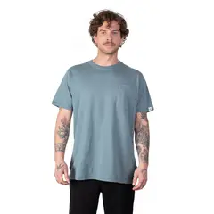 LENGA - Polera Hombre Manga Corta Con Bolsillo Quillay