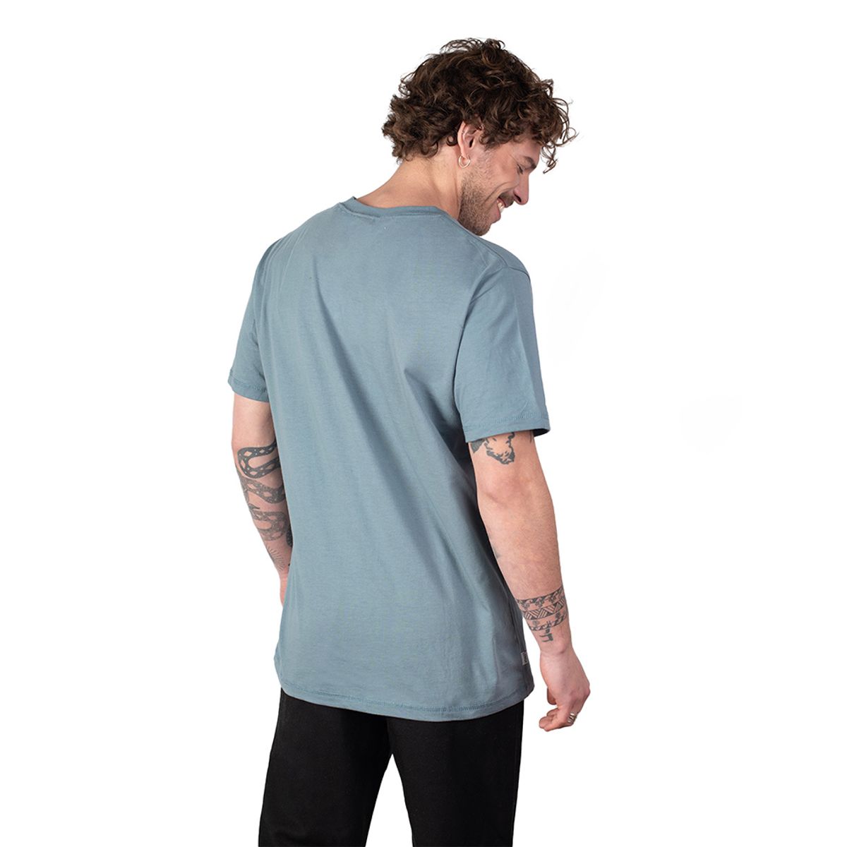LENGA - Polera Hombre Manga Corta Con Bolsillo Quillay