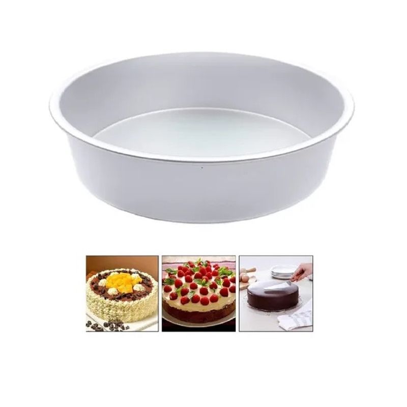 GENERICO - Molde Torta Molde Queque Molde Aluminio Moldes Torta 30x10cm