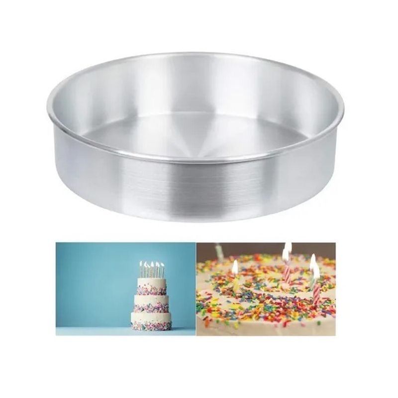 GENERICO - Molde Torta Molde Queque Molde Aluminio Moldes Torta 32x10cm