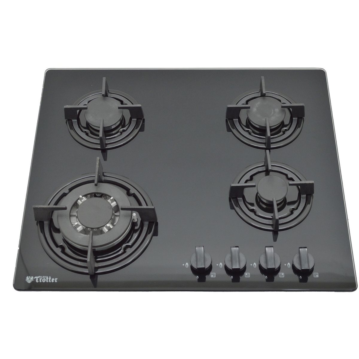 ALBIN TROTTER - Encimera Empotrable AT-XN gas on Glass Kassel FF-IT FFD GL