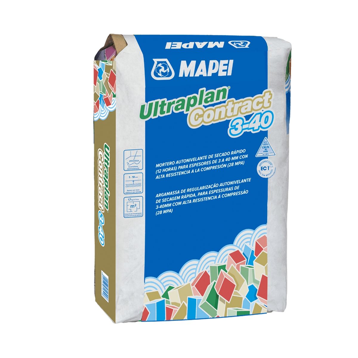MAPEI - Ultraplan Contract 3-40 Mortero autonivelante 20 kg