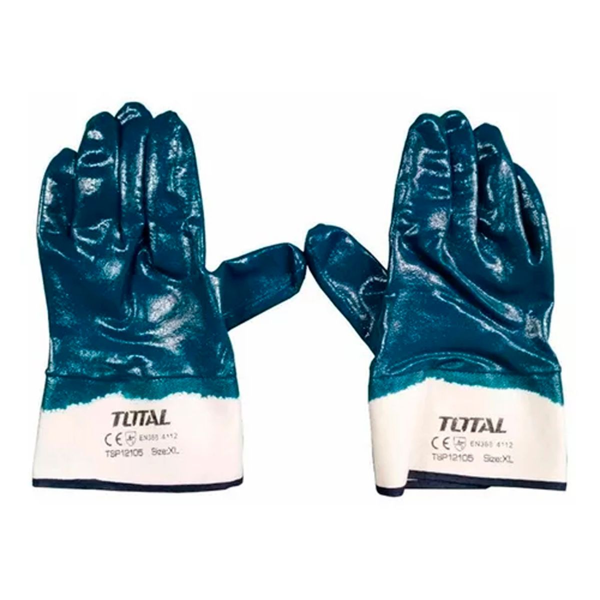 TOTAL TOOLS - Par De Guantes De Nitrilo Xl Total Tsp12105