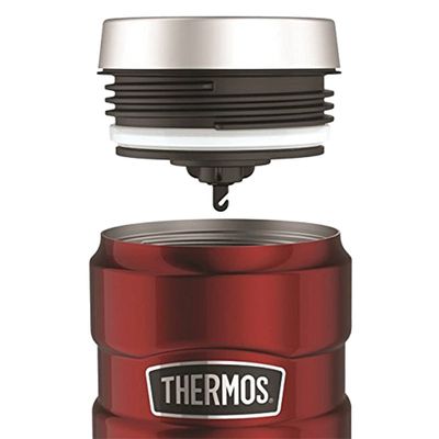 Imagen 2 del producto TERMO DE AGUA 470 ml MUG ACERO ROJO THERMOS/MIMBRAL