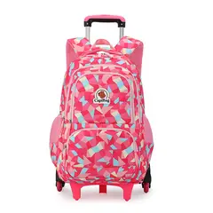 CAPIBAG - Mochila Escolar de 6 Ruedas