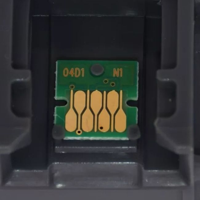 GENERICO - 5 Chips Para Reciclar Caja Mantenimiento Epson T04D1 L14150 L6270