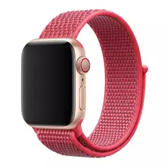 GENERICO - Correa para Apple Watch Nylon Velcro Todas Series Ajustable elástica