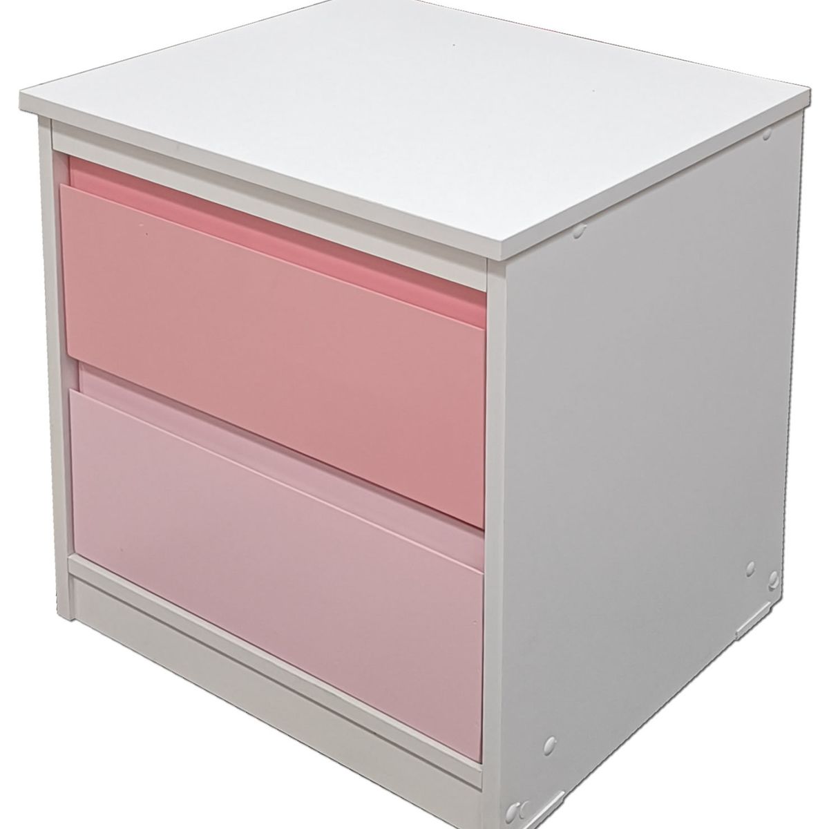 DECORACION CREATIVA - Velador 2 C Rosado Rosa Minimal