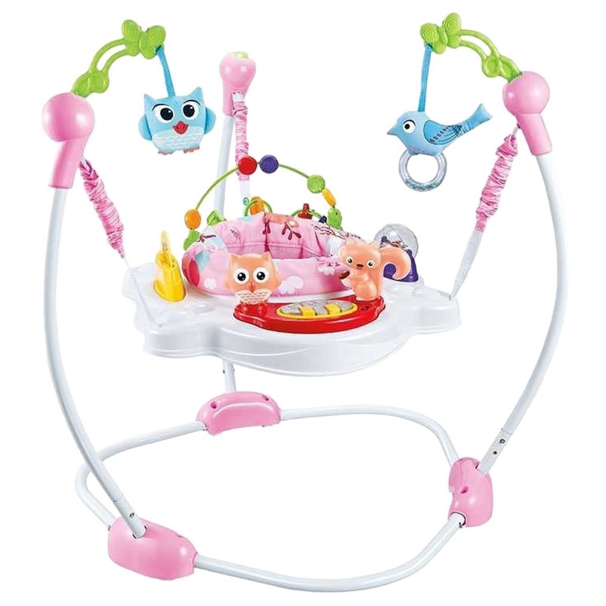 LUBABYCAS - Saltarín Centro De Actividad Musical Rosado Lubabycas