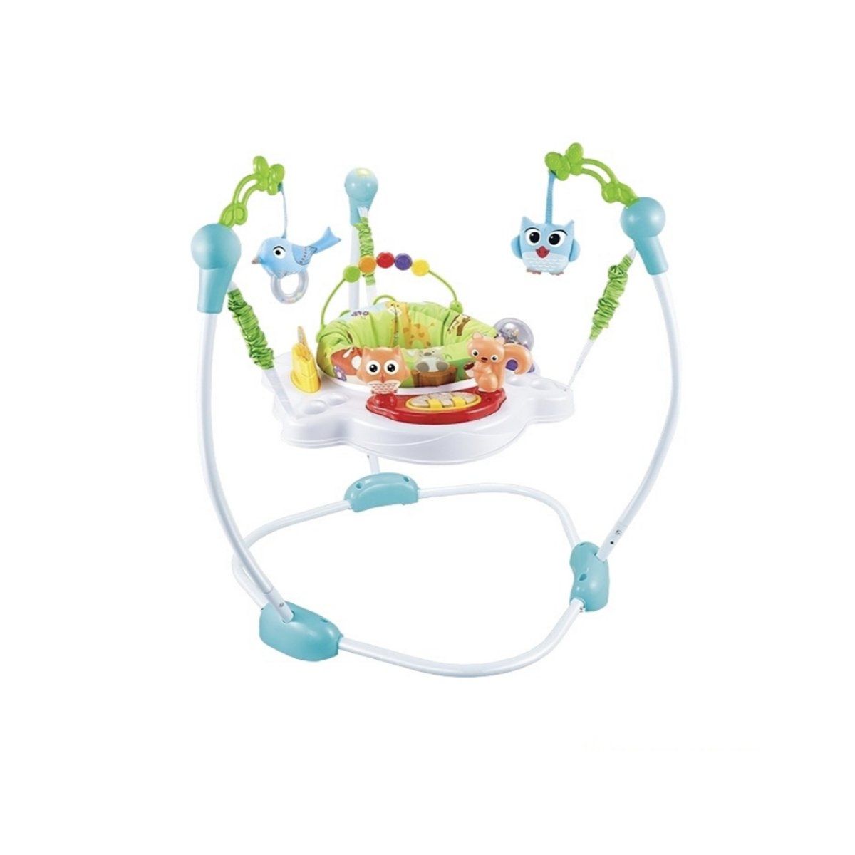 LUBABYCAS - Saltarín Centro De Actividad Musical Azul Lubabycas