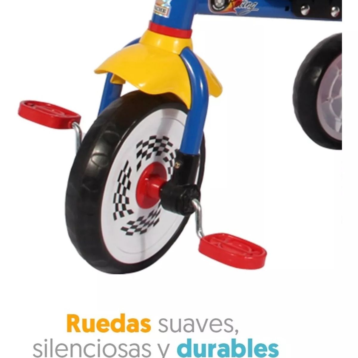 BESTOYS - Triciclo con empujador Apache Auto F1