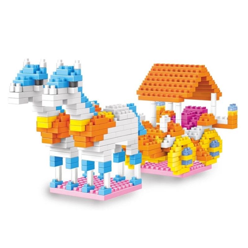GENERICO - Set De Construcción Dream Carriage 3d 425 Piezas 262261