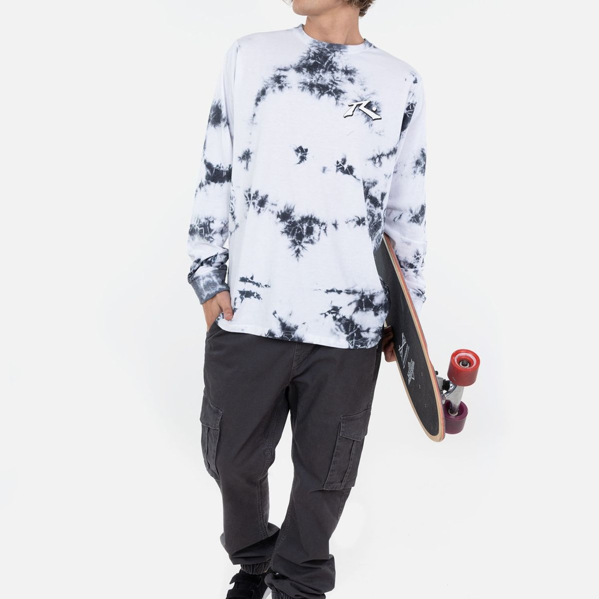 RUSTY - Polera RC ACTIVE Hombre Multicolor Rusty