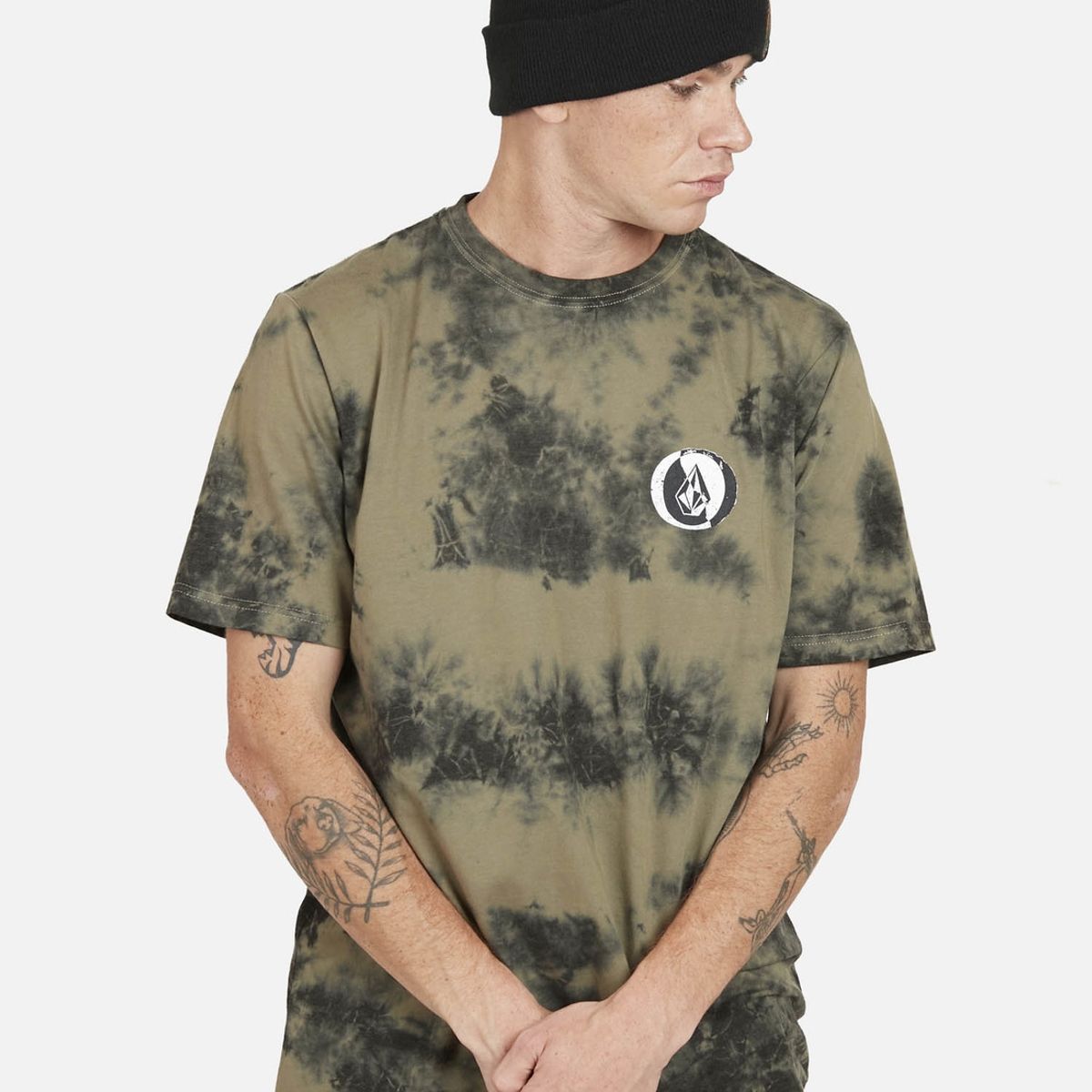 VOLCOM - Polera TIE DYE COLORS Hombre Multicolor Volcom