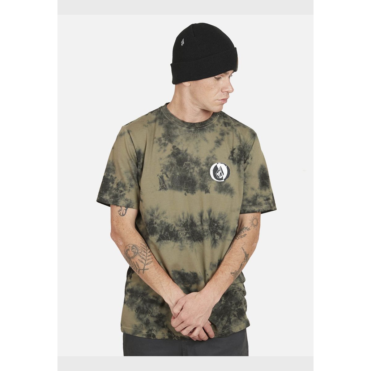 VOLCOM - Polera TIE DYE COLORS Hombre Multicolor Volcom