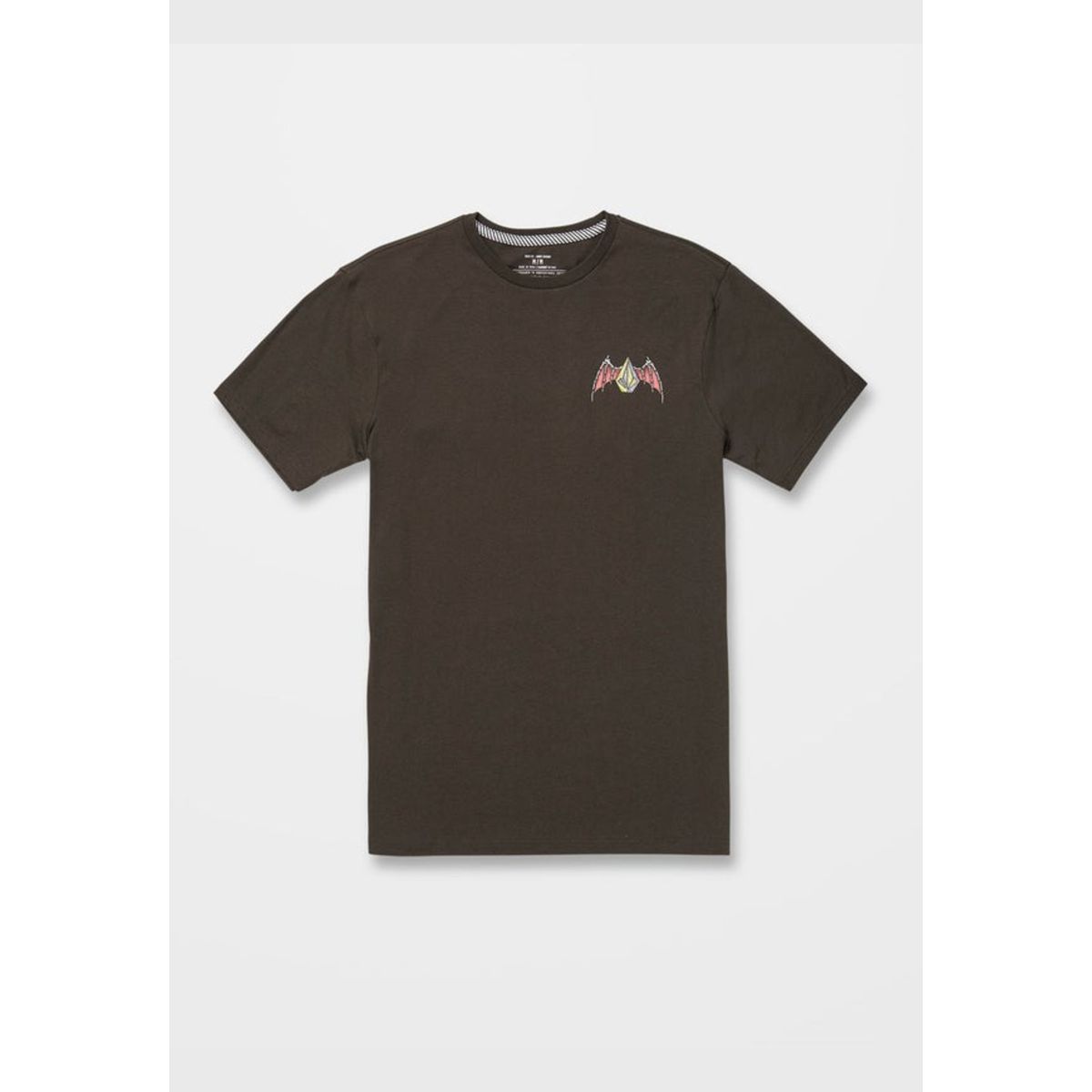 VOLCOM - Polera HESSIAN SST Hombre Negro Volcom